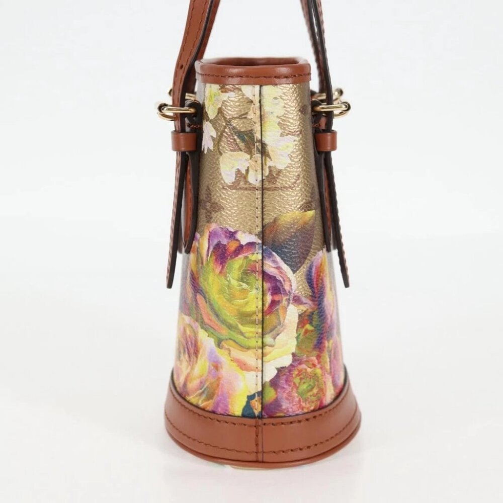 LOUIS VUITTON LV Garden Nano Bucket Shoulder Bag Beige M81724 LV Auth 130468SM - Picture 4 of 15